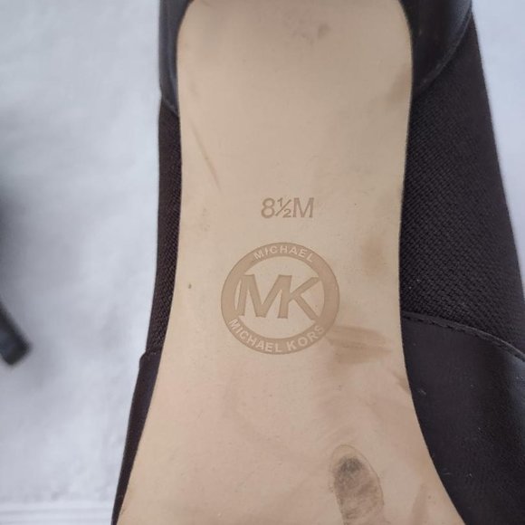 Michael Kors Brown High Heel Jet Set 6 Boots Size 8 1/2 M - Picture 5 of 12